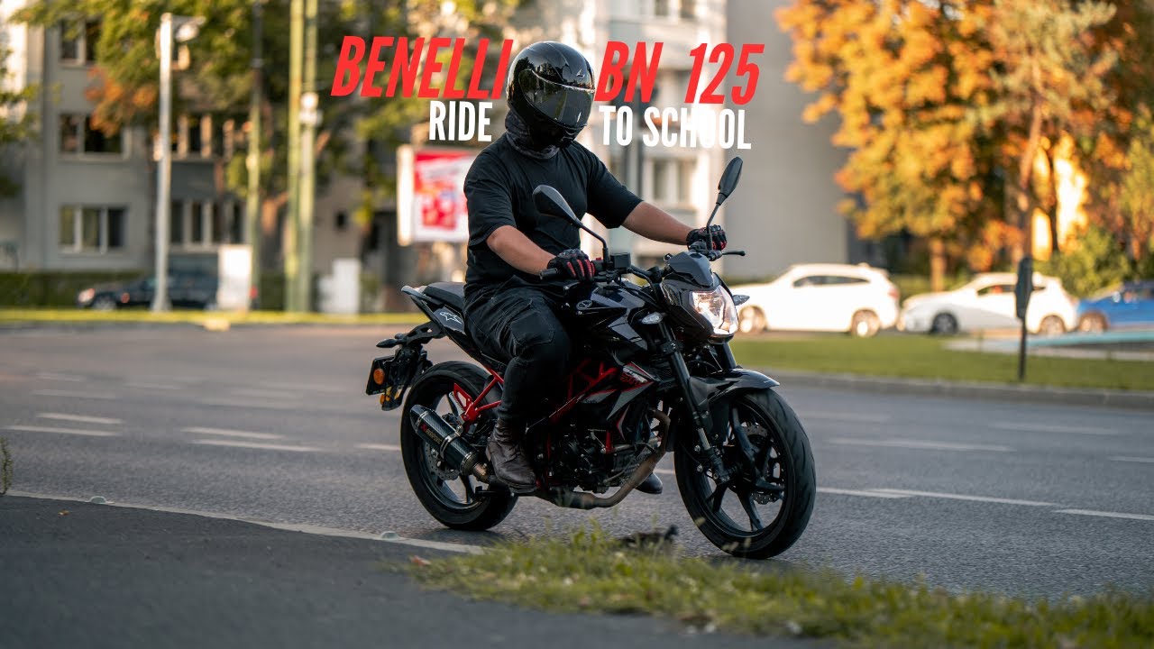 RIDE TO SCHOOL |BENELLI BN 125