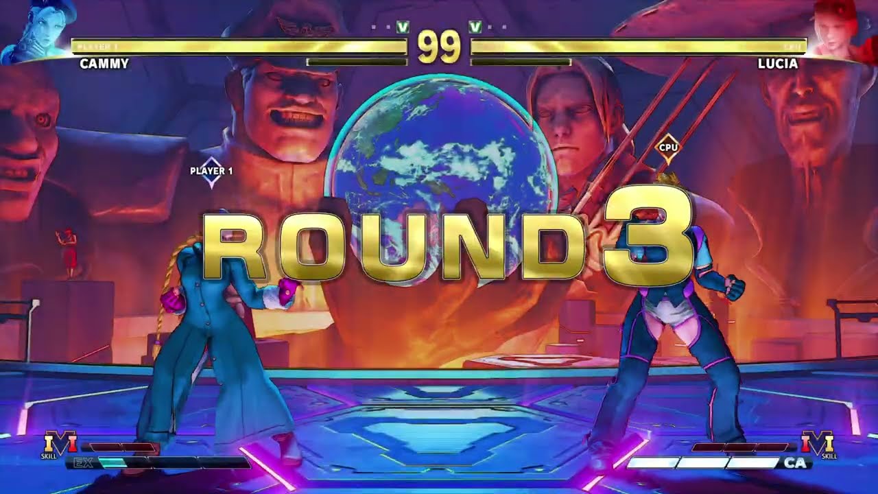 STREET FIGHTER V Cammy vs Lucia