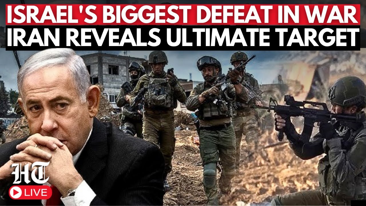 LIVE: Israel's Biggest Defeat In War: Losing Secret Nuclear Weapons? Iran Reveals Ultimate Target