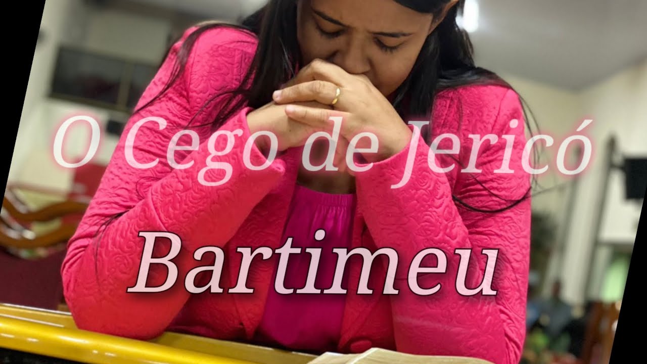 O cego de Jericó - Bartimeu | Pregação completa | Jéssica Barros | Congregação - AD. Belém