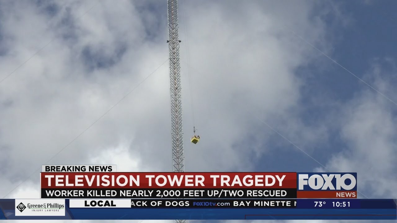 TV tower worker killed in accident in Baldwin County