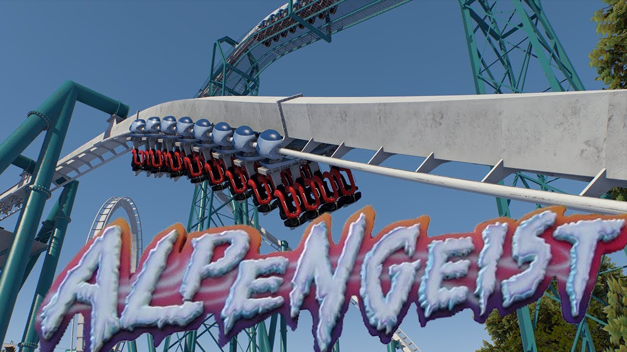 Alpengeist Recreation - Busch Gardens Williamsburg [NoLimits 2]