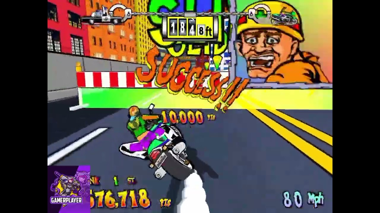 Wild Riders Sega Emulated PC #2