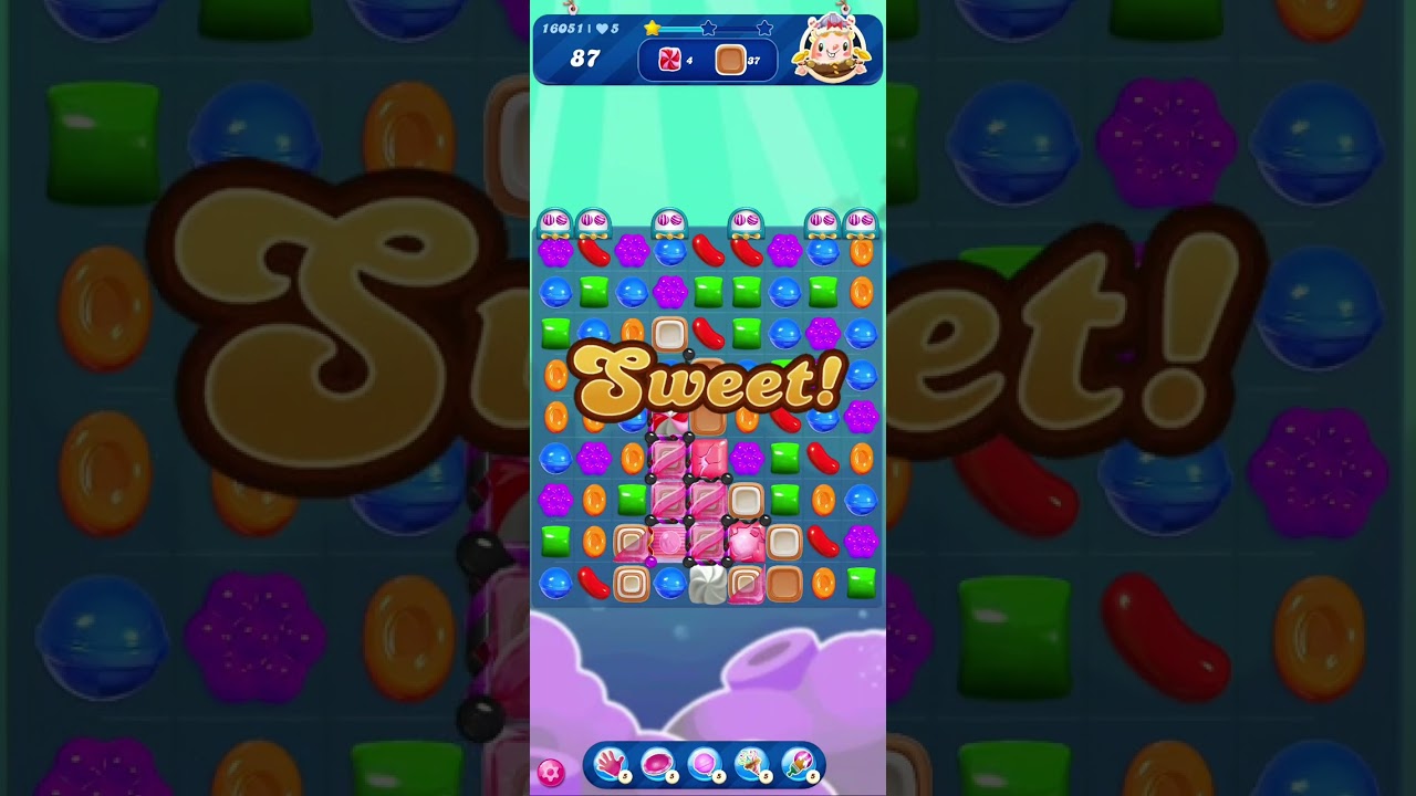 ♡Candy Crush Level 16051|| High Levels ||#CandyCrush||♡ APK HACK won in 30 moves