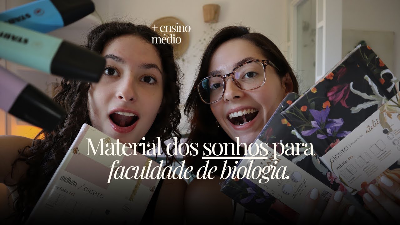Material para faculdade de biologia 2025 || Giulia Della