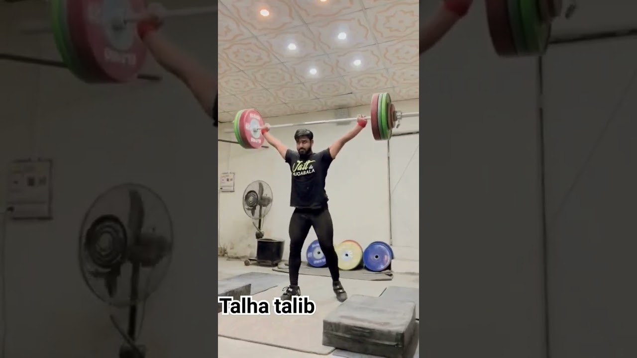 talha talib sancth 135kg297lbs#weightlifting#official