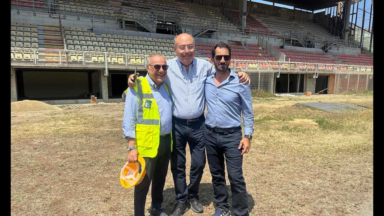 Stadio Celeste, lavori al 75%. 