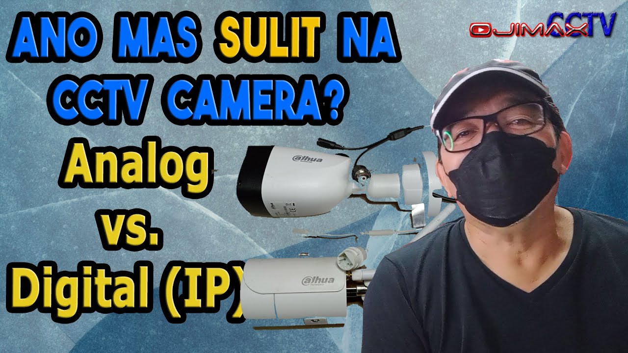 Vlog 42 | ANALOG vs DIGITAL (IP) NETWORK Cctv Camera |  Which camera has value for your money?