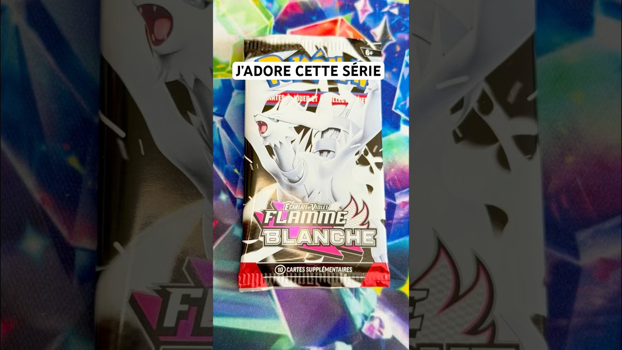 DEUX SURPRISE EN UN BOOSTER POK&Eacute;MON FLAMME BLANCHE