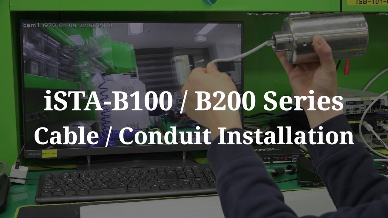 [인더스비젼 INDUSVISION] iSTA-B100/B200 Series - Cable / Conduit Installation