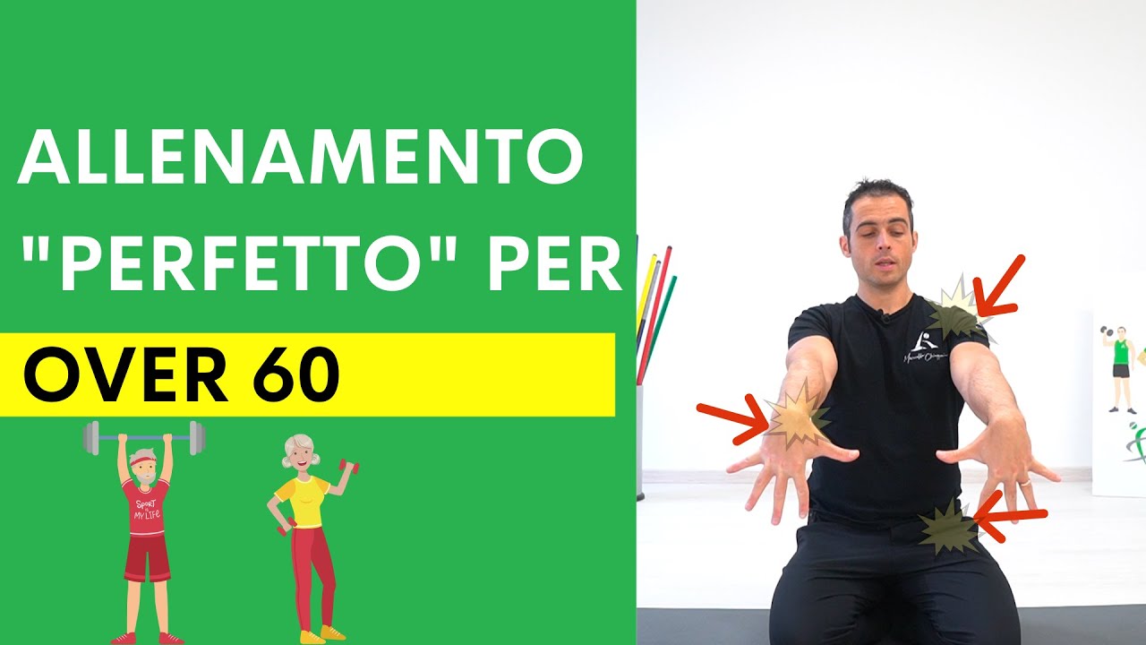 L' ALLENAMENTO PERFETTO per persone OVER 60 (rinforzo e mobilità)