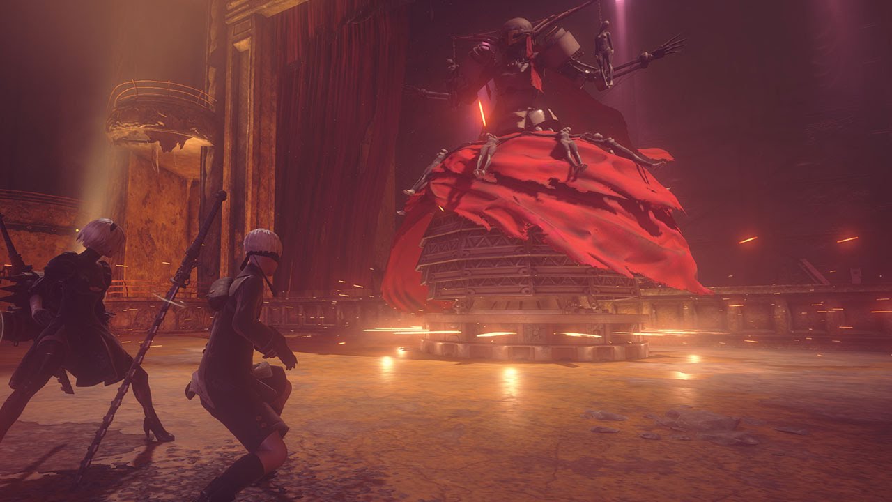 NieR:Automata/ニーア オートマタ: Boss Battle ゲームプレイ映像