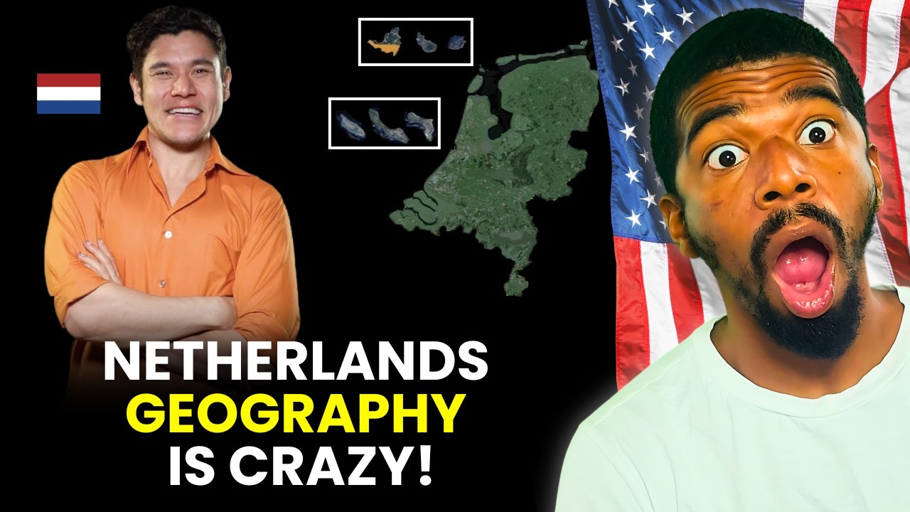 Geography Now! NETHERLANDS | American Reacts