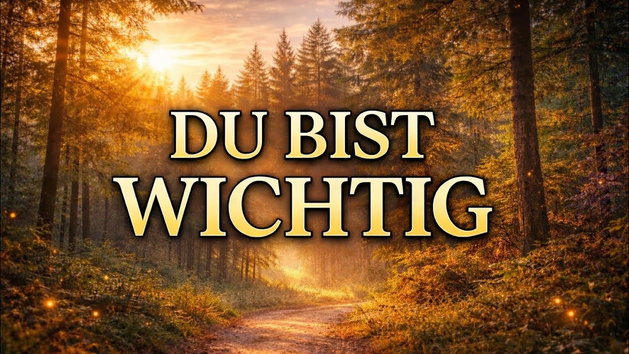 Vergiss das nicht: Du bist wichtig🤍