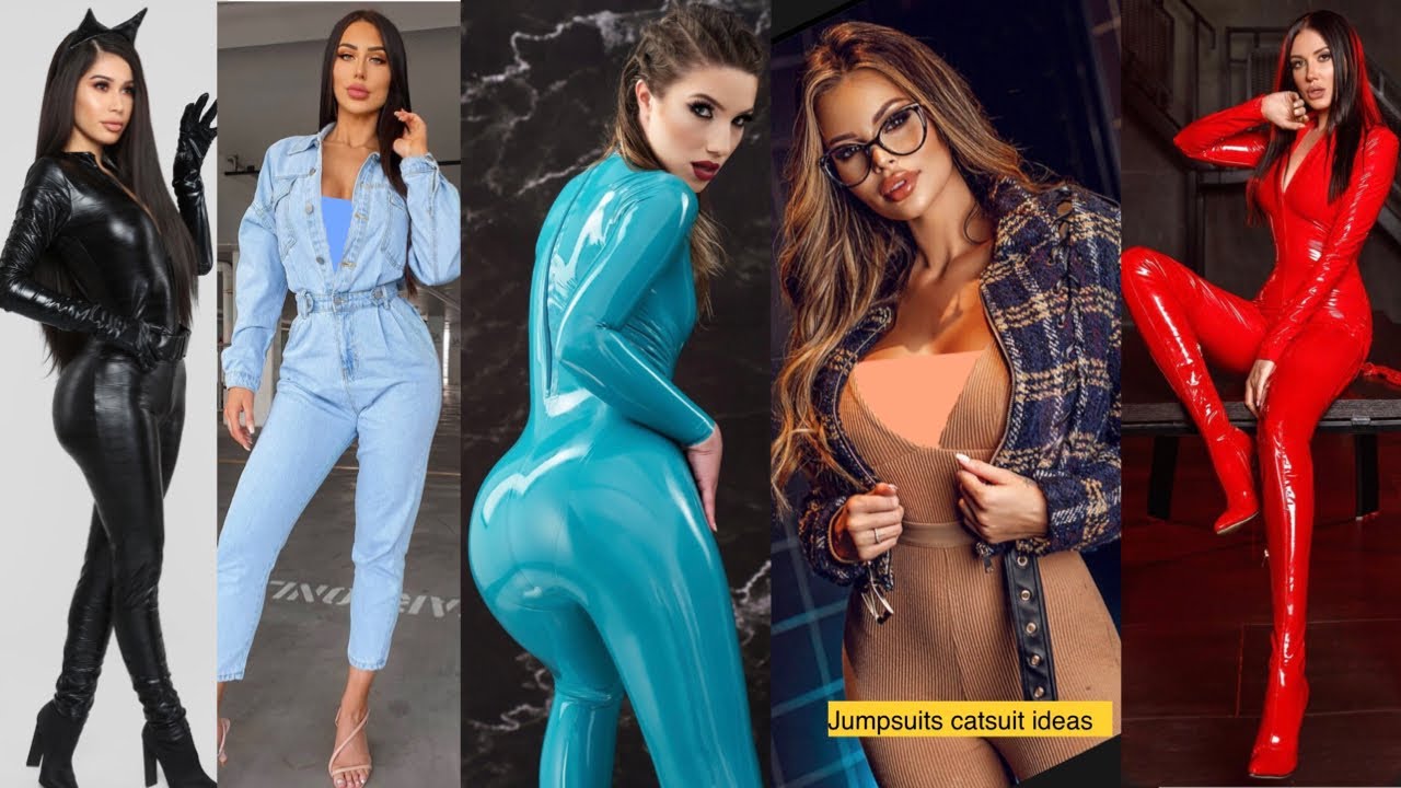 different types leather jumpsuit & catsuit ideas latex bodysuit #new #jumpsuit #catsuit #bodysuit