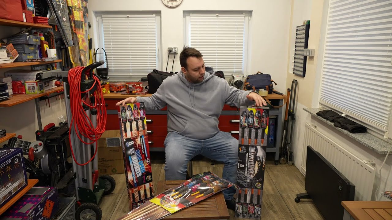 Feuerwerksraketen Vergleich von high speed bombs und high speed rockets