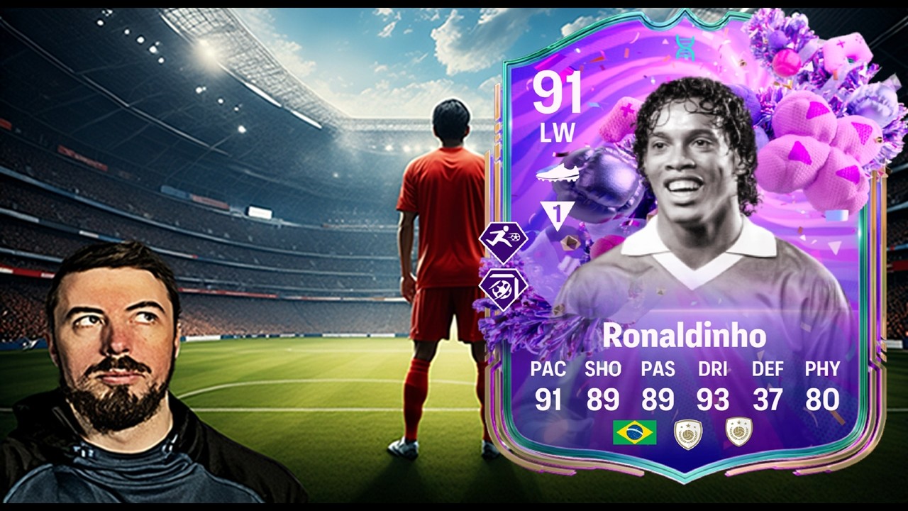 Я добавил Роналдиньо в состав команды Birthday Bonito Evo 🔥 Обзор игрока 🤔 FC 26