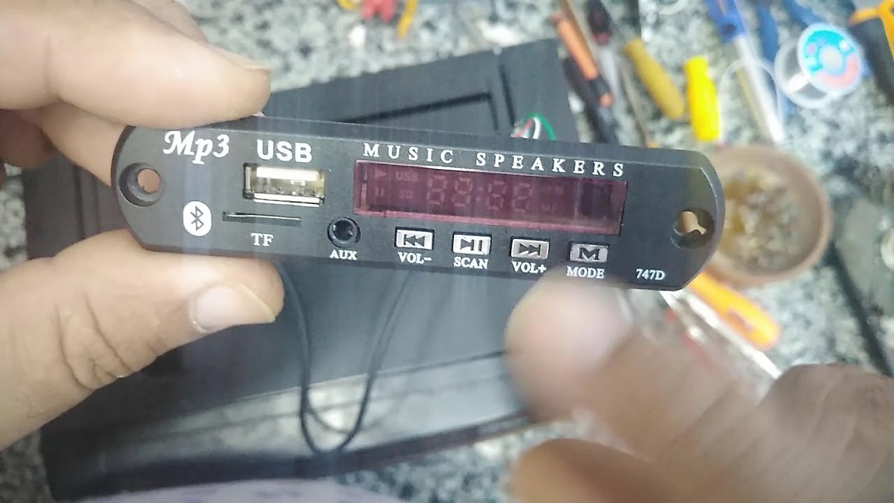 تركيب مديول بلوتوث لكاسيت بناسونيك