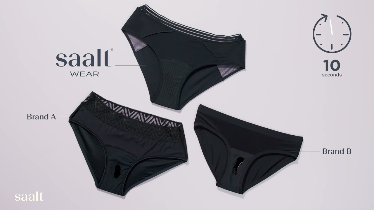 Saalt Wear Period Underwear | Gusset Technology