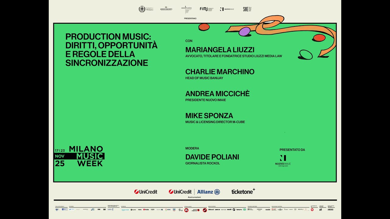 Production music: diritti, opportunità e regole della sincronizzazione