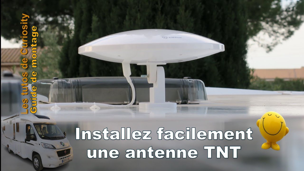 💪👍 Une antenne TNT sur le toit : installation facile et rapide. Démonstration !