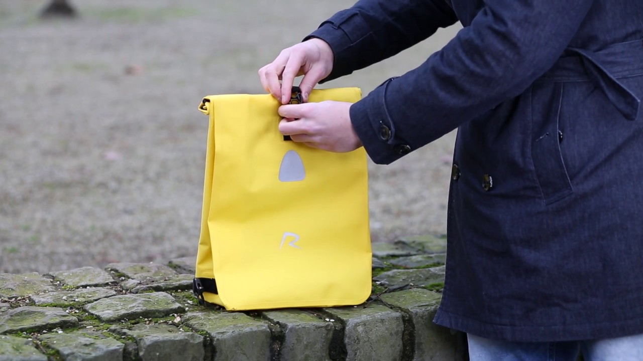 Rohtar 3-in-1 Fietstas - Rugzak en schoudertas - Waterdicht PVC - Op 3 manieren te dragen
