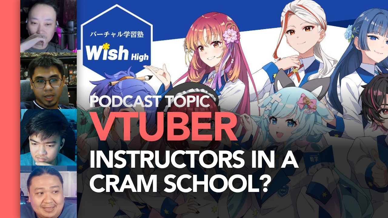 Cram School Pero VTuber ang mga Teacher! Interested?
