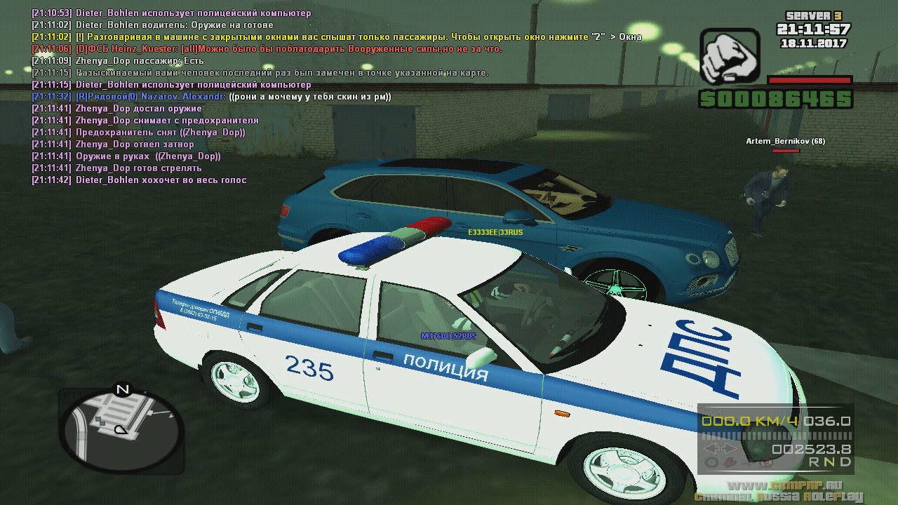 CRMP-RP *Server 3* #225 Настоящий мафяозя 2