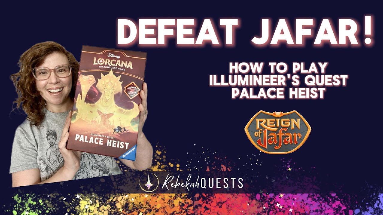 How to Play Illumineer's Quest Palace Heist from Disney Lorcana