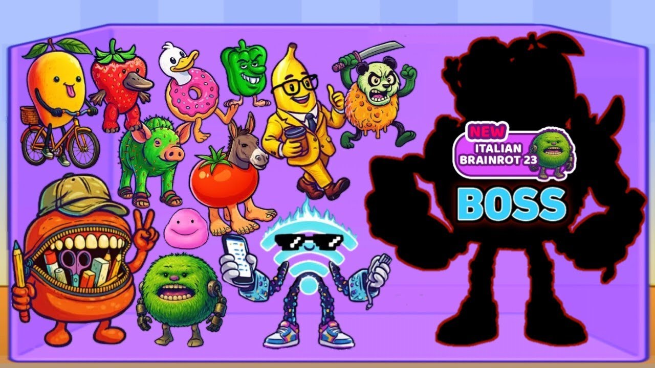 Merge Fellas ITALIAN BRAINROT 23 ⁉️ Final Boss | NEW UPDATE - The Ultimate Max Level