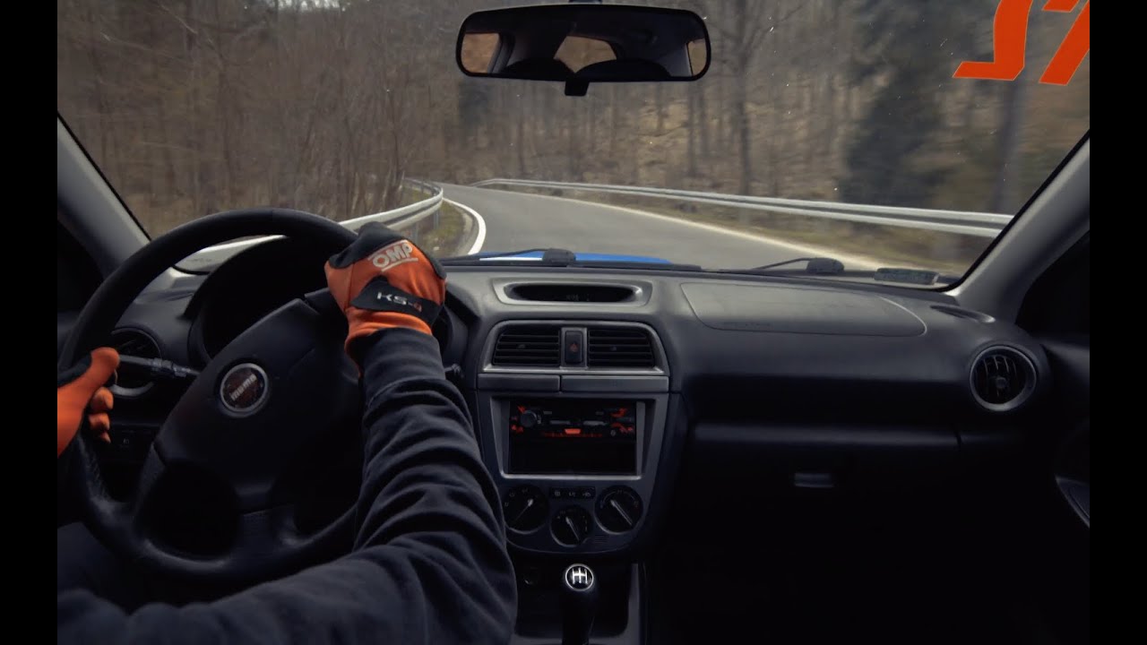 Subaru Impreza WRX Onboard soundcheck drive 4K