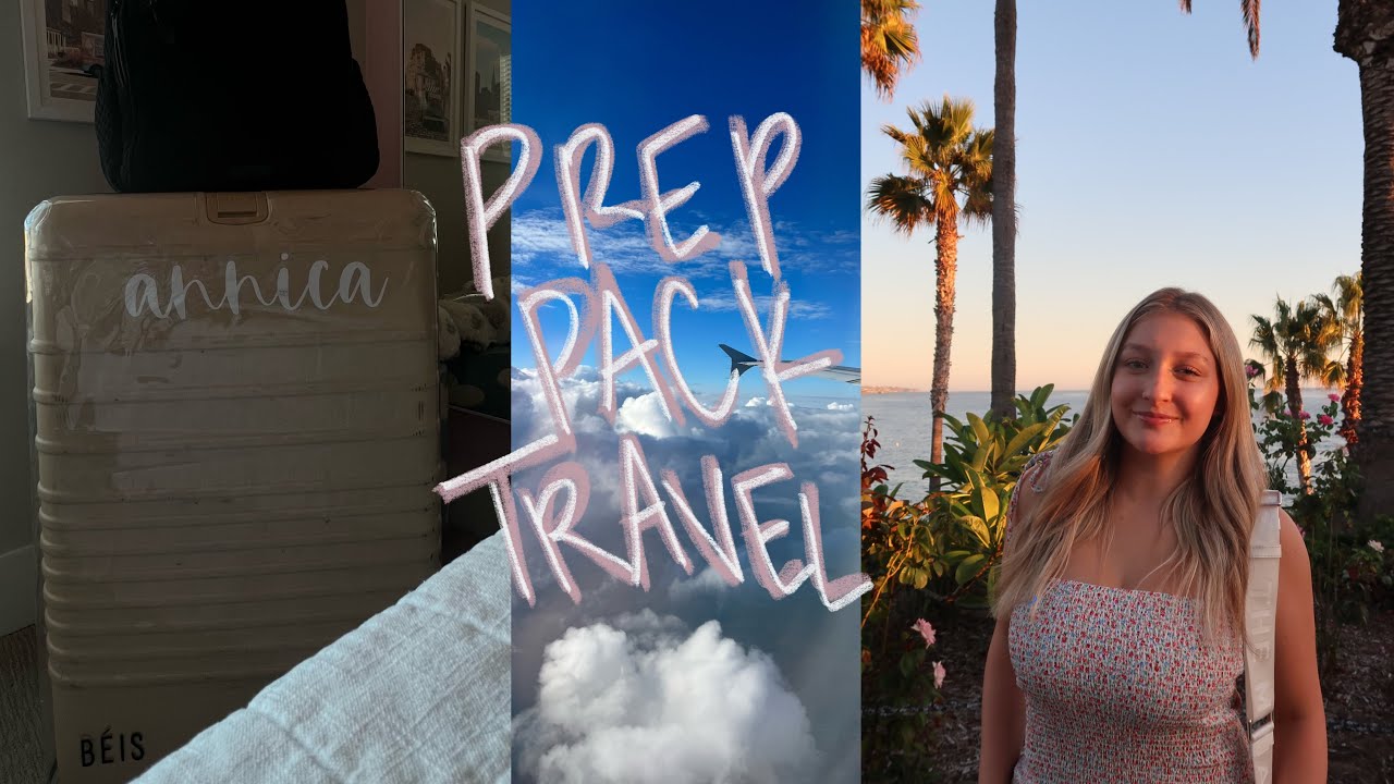 prep, pack, and travel vlog!!!! plus a sneak peak of the content house 🫶🏻