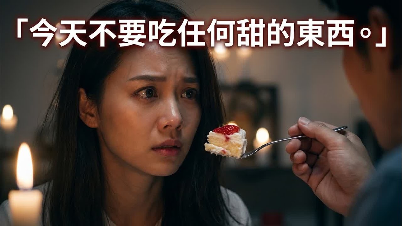 公車站的陌生阿婆抓住我：「今天別吃甜的！」晚上，丈夫端出紀念日蛋糕…我才懂她救了我一命。
