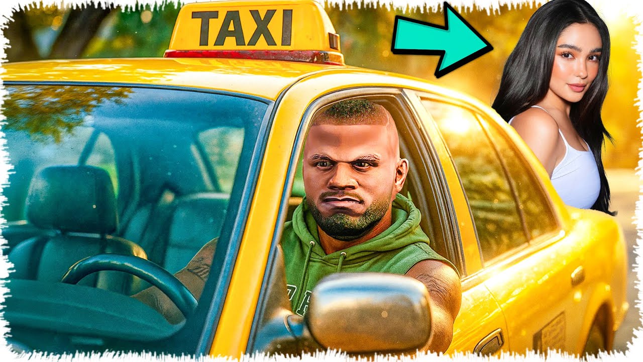 Джонни Такси болып жұмысқа орналасты (GTA V)