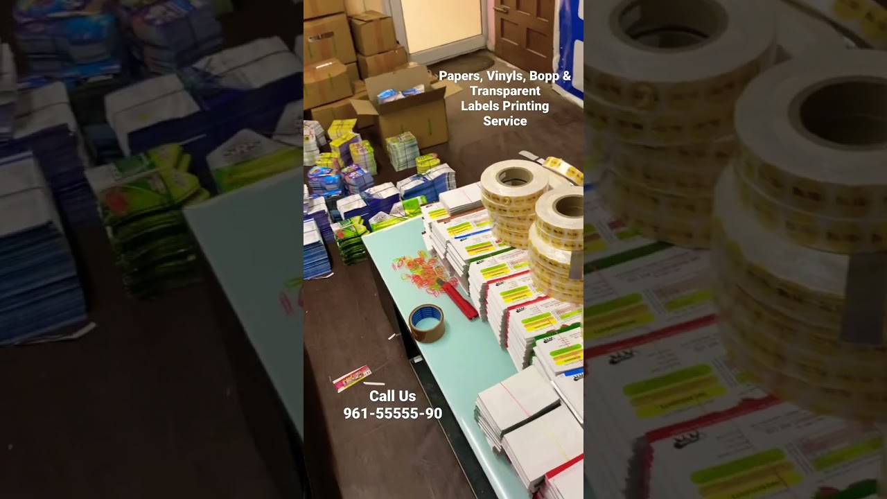 Roll form labels, digital sheet and offset labels printing services. Labels #stickers #printing