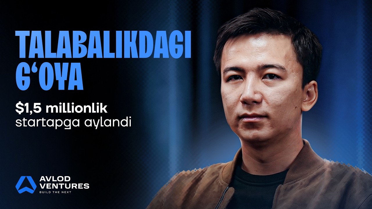 Talabalikdagi g‘oyadan $1.5M startapgacha | Tilmoch AI