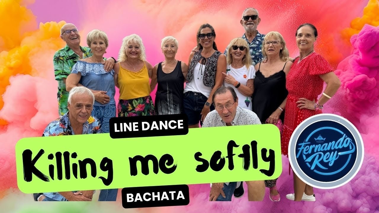 Killing Me Softly With His Song – Bachata Line Dance | Baile en Línea | Ballo di Gruppo