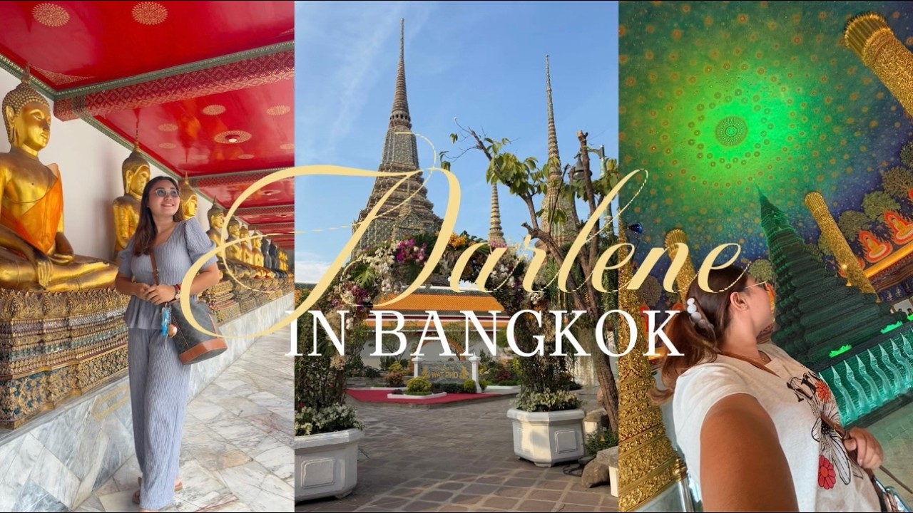 New Year’s Eve in Bangkok Thailand 2025 & Wat Pho Temple | d.a vlog
