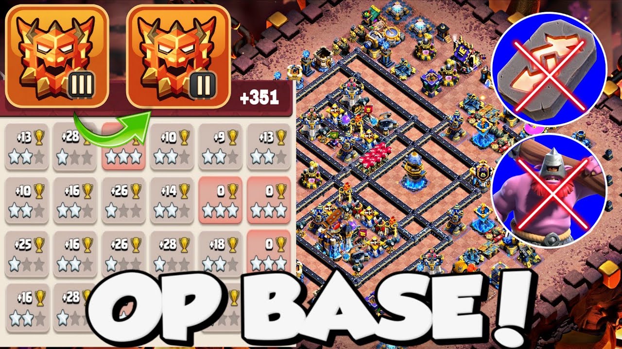 PRO TH18 LEGEND + WAR BASES WITH COPY LINKS AND PROOF X2 REPLAY || TOP-7 TH18 BEST ANTI 3 STAR