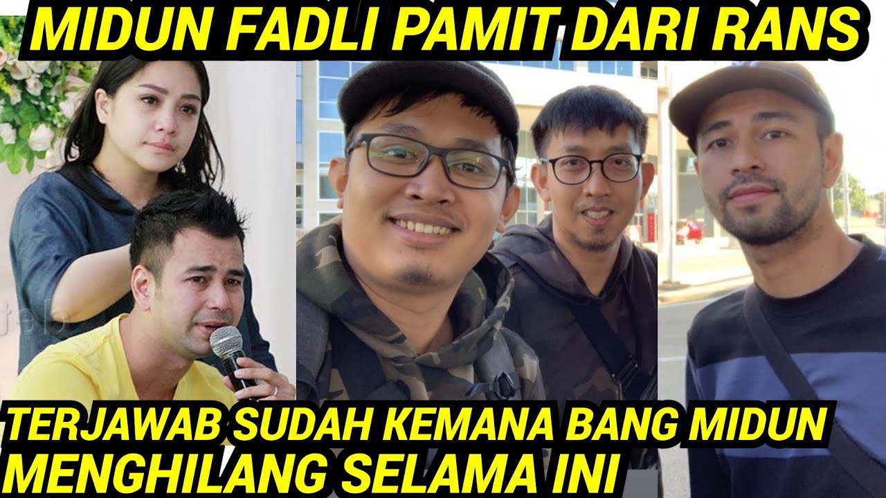 LAMA MENGHILANG, RAFFI NAGITA LEPAS MIDUN FADLY MENGUNDURKAN DIRI DARI RANS ENTERTAIMENT❗SEDIH BGT‼️