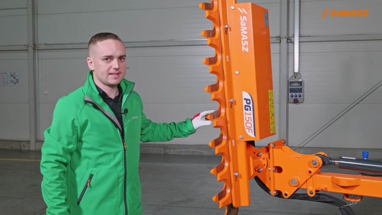 Jak podłączyć nośnik FISHER i przycinarkę do gałęzi  PG 150F?