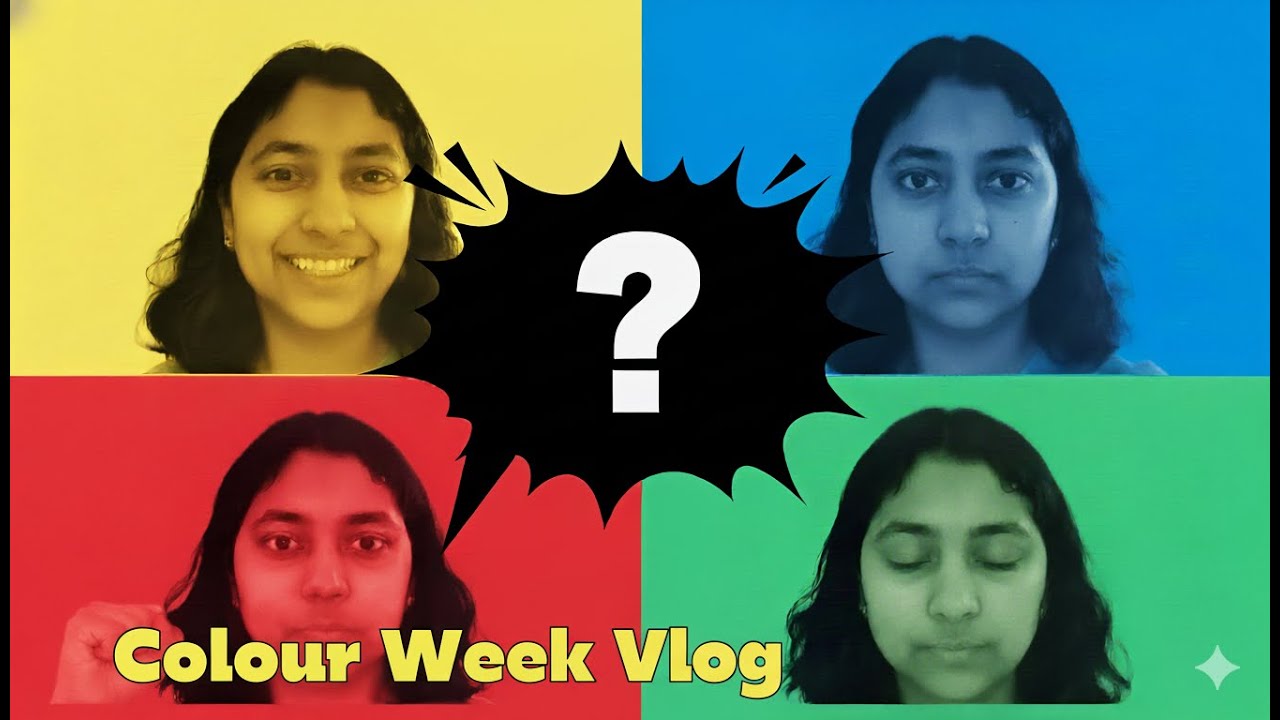 Wearing colours all Week!! ( Guess the mysterious color)