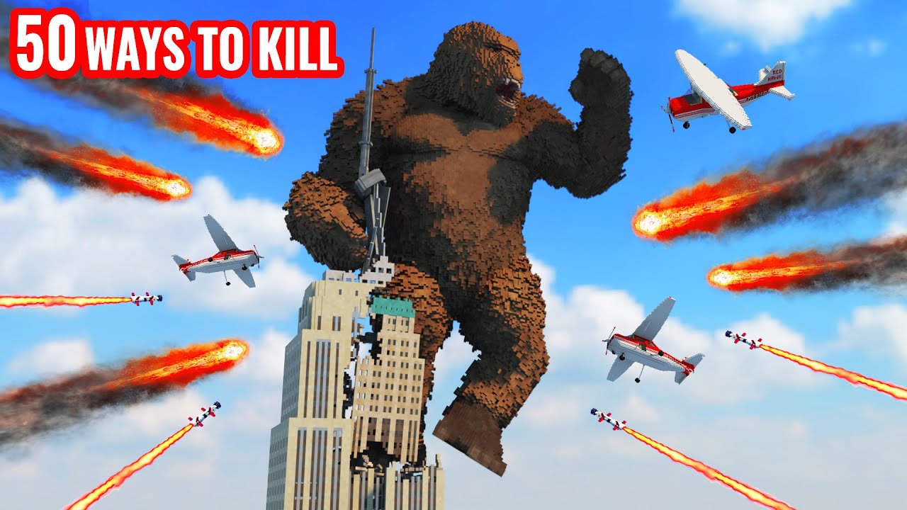 50 Ways To Kill KING KONG 😱 Teardown