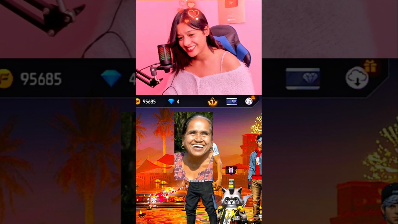 GUILD TEST PRANK ON CUTE GIRL 🙀 WHAT WILL END ME 😂 #shorts #freefire #trending