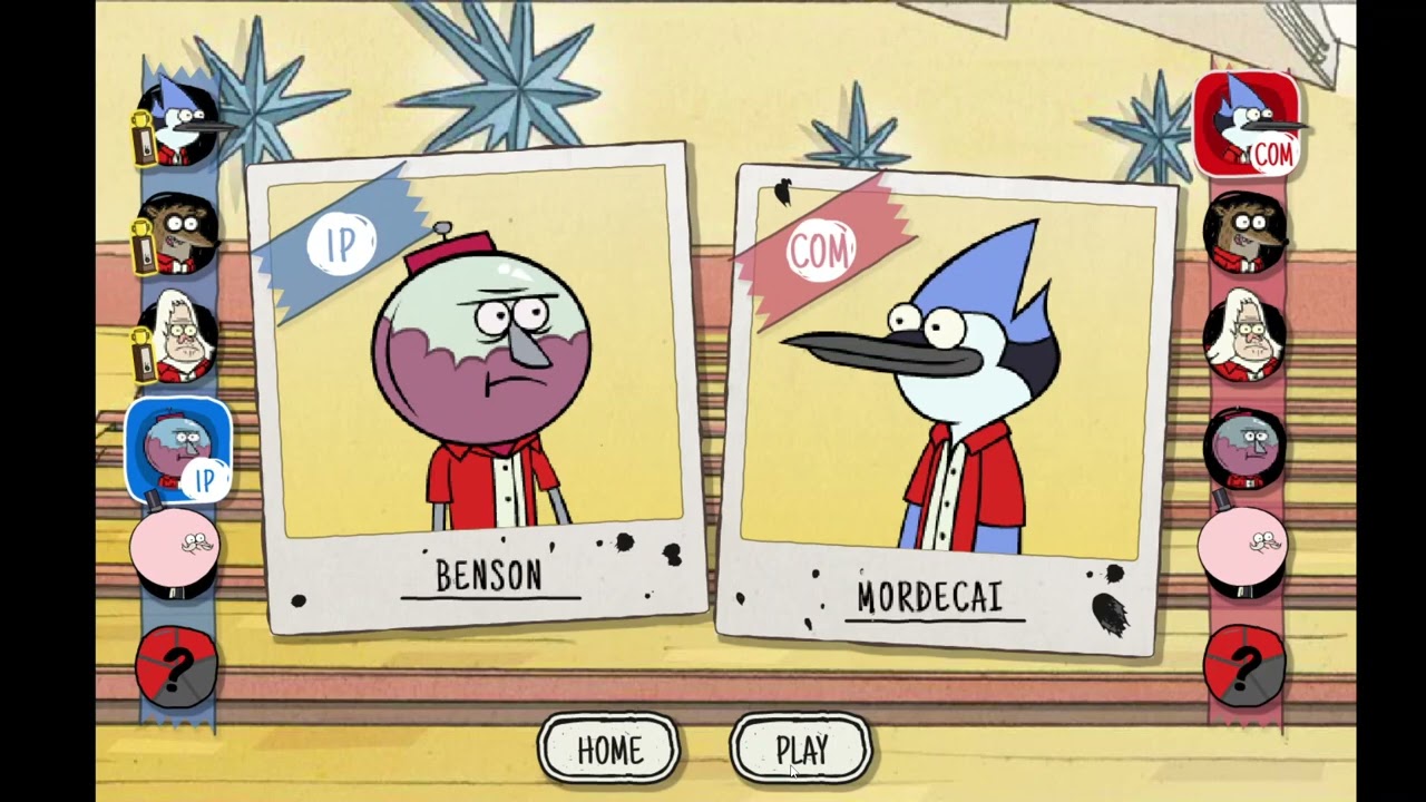 Regular Show Park Strikers