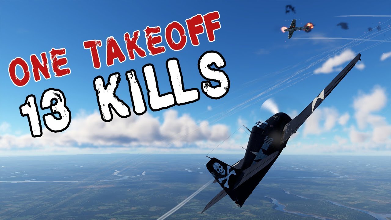 My Best Sortie Ever! — F6F Hellcat — War Thunder Sim VR