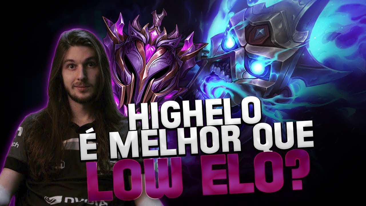 COMO É RANKED HIGHELO? Decisões e noção de jogo!