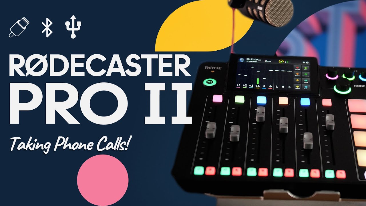 Принимайте звонки с помощью Rodecaster Pro II | Обзор Rodecaster Pro 2