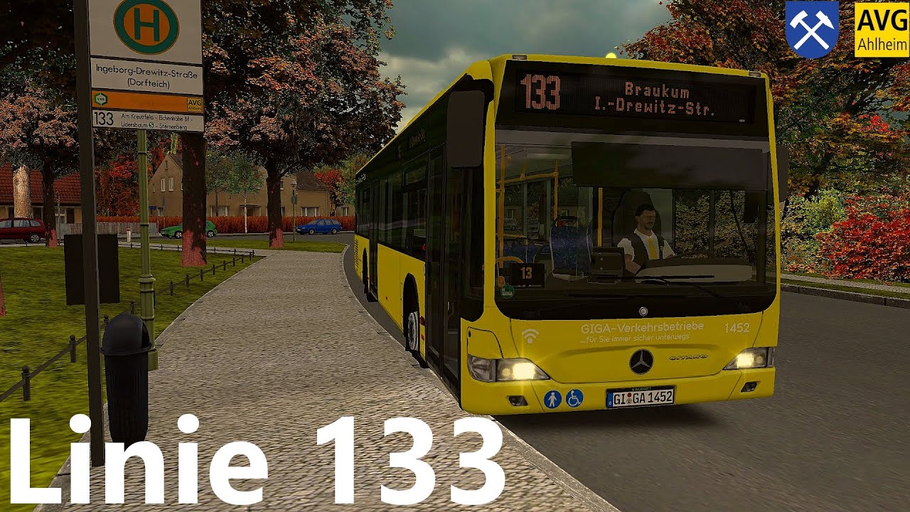 OMSI 2 - AhlheimV5 | Unterwegs mit dem Premium Busfahrer auf der Linie 133 | Kajosoft O530 Facelift