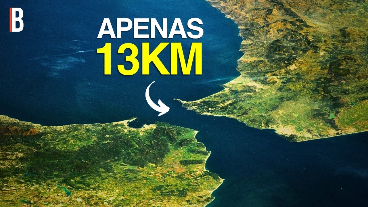 Por que não existe ponte entre a Europa e a África?